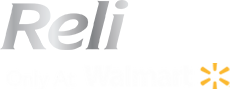 ReliOn only at Walmart logo